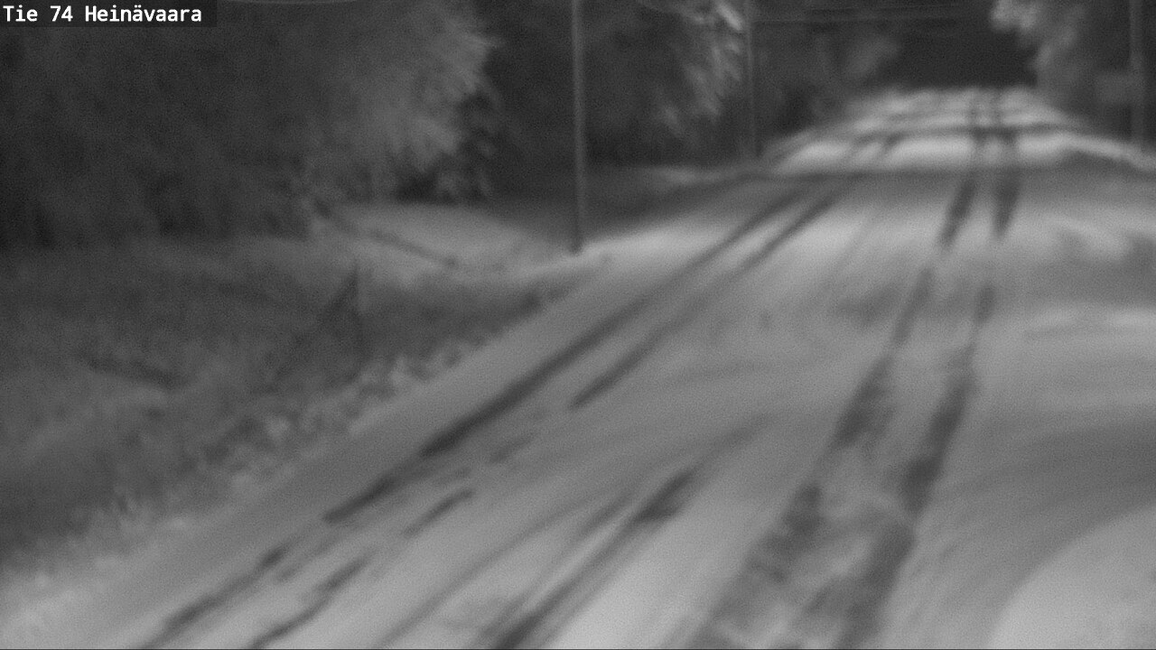 Weather Camera Image Väg 74 Åminne, Heinävaara, Joensuu, Pohjois-Karjala