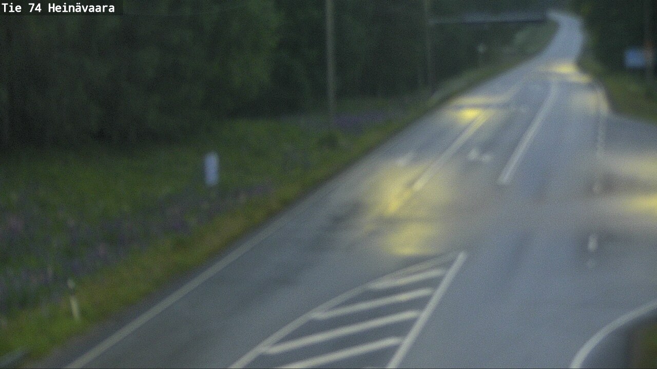 Kelikamerat Kuva Tie 74 Joensuu, Heinävaara, Joensuu, Pohjois-Karjala