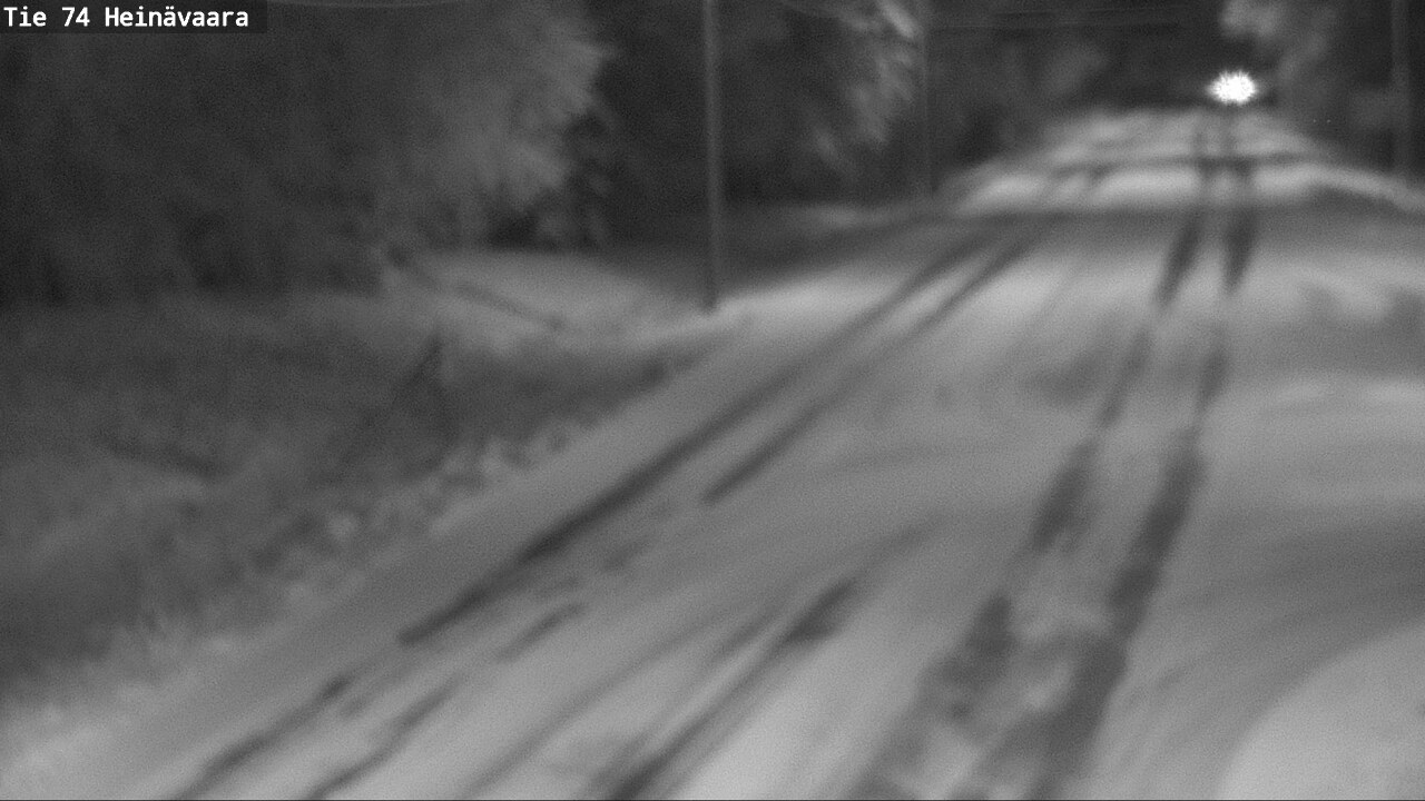 Weather Camera Image Väg 74 Åminne, Heinävaara, Joensuu, Pohjois-Karjala