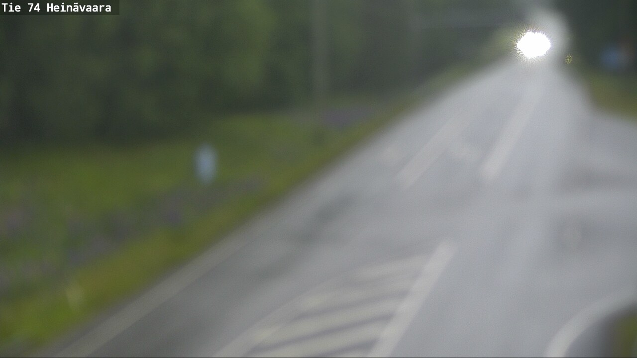 Kelikamerat Kuva Tie 74 Joensuu, Heinävaara, Joensuu, Pohjois-Karjala