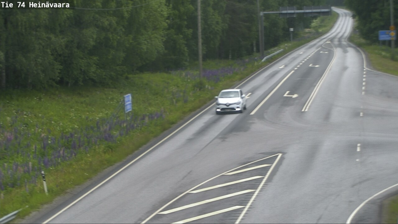 Weather Camera Image Road 74 Joensuu, Heinävaara, Joensuu, Pohjois-Karjala