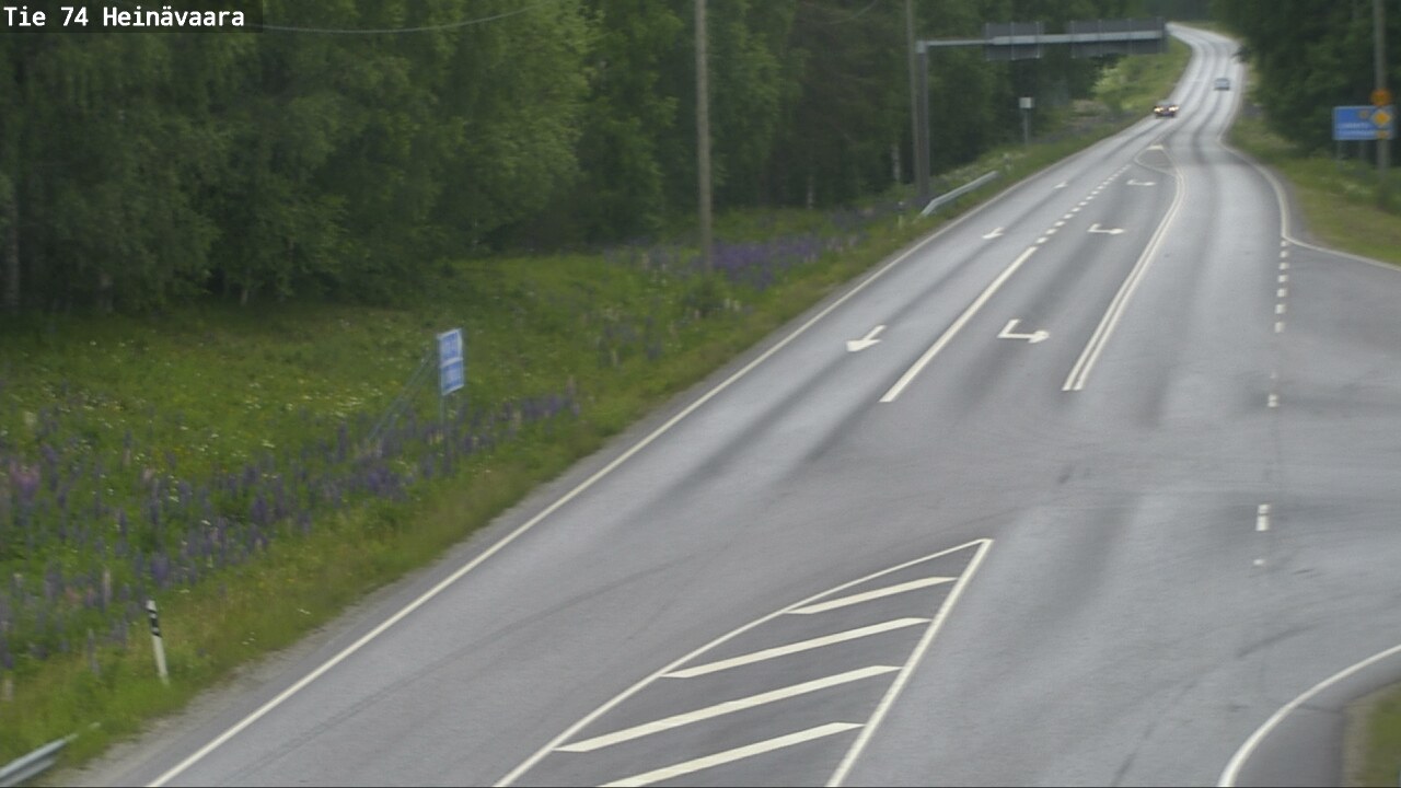 Kelikamerat Kuva Tie 74 Joensuu, Heinävaara, Joensuu, Pohjois-Karjala