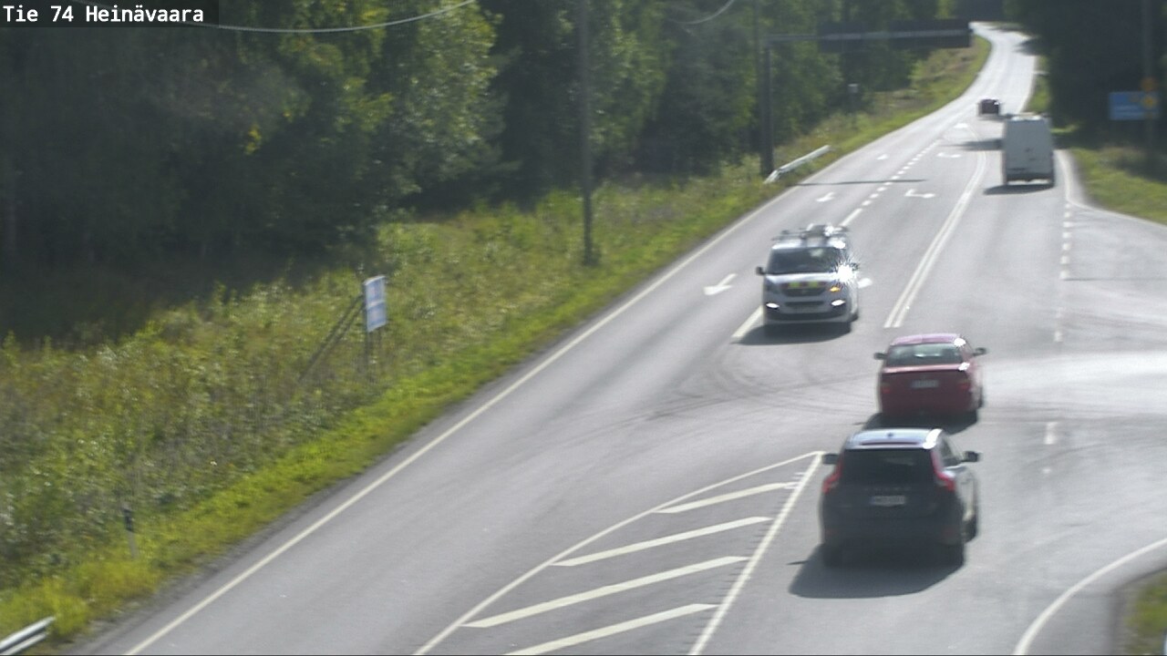 Kelikamerat Kuva Tie 74 Joensuu, Heinävaara, Joensuu, Pohjois-Karjala