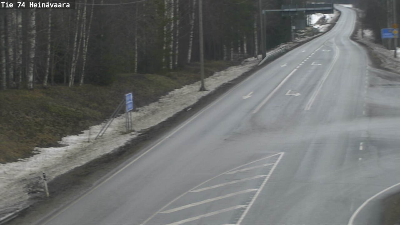 Kelikamerat Kuva Tie 74 Joensuu, Heinävaara, Joensuu, Pohjois-Karjala