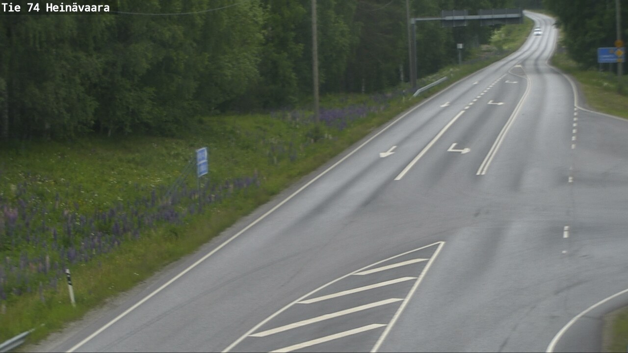 Kelikamerat Kuva Tie 74 Joensuu, Heinävaara, Joensuu, Pohjois-Karjala