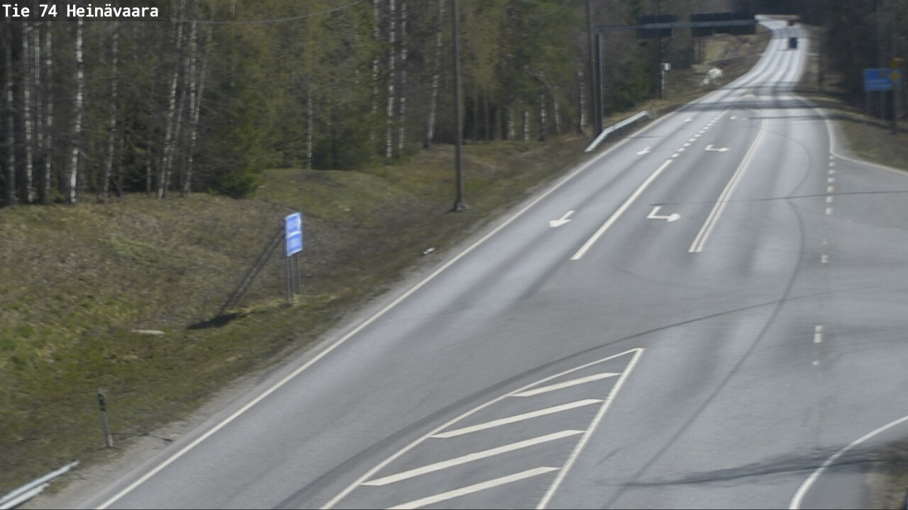 Weather Camera Image Road 74 Joensuu, Heinävaara, Joensuu, Pohjois-Karjala