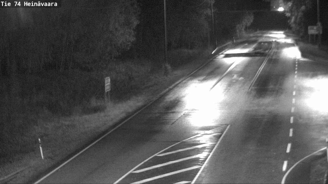 Weather Camera Image Väg 74 Åminne, Heinävaara, Joensuu, Pohjois-Karjala