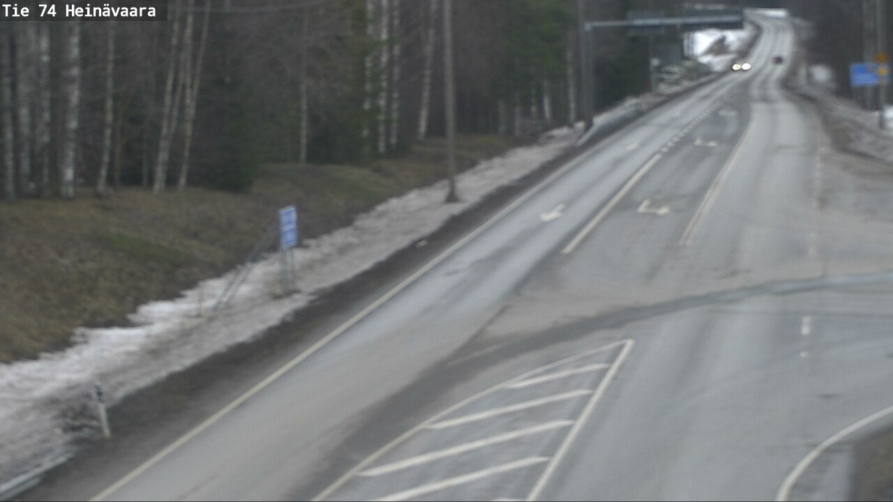 Kelikamerat Kuva Tie 74 Joensuu, Heinävaara, Joensuu, Pohjois-Karjala