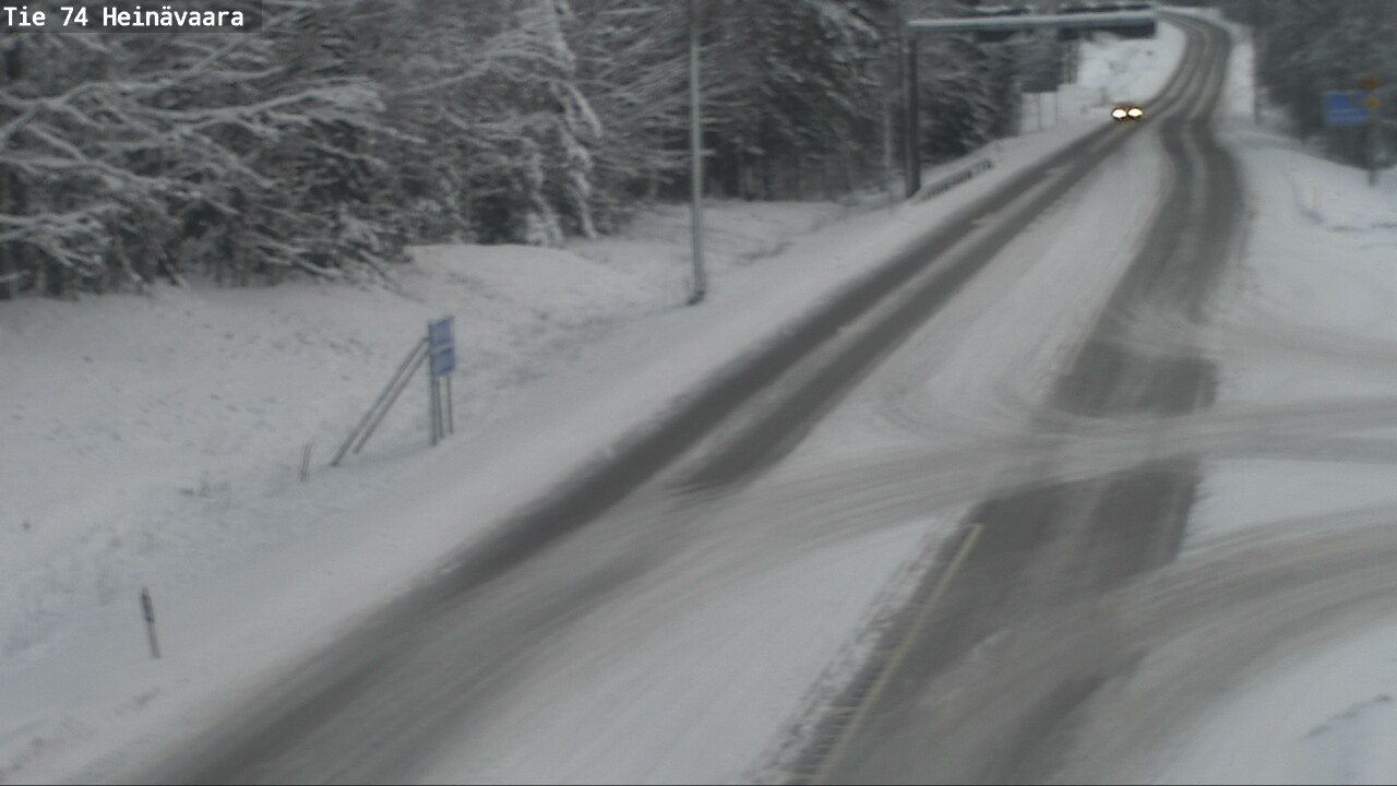 Kelikamerat Kuva Tie 74 Joensuu, Heinävaara, Joensuu, Pohjois-Karjala