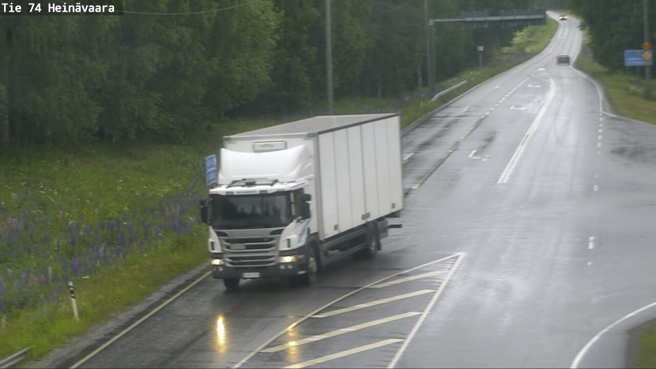 Weather Camera Image Väg 74 Åminne, Heinävaara, Joensuu, Pohjois-Karjala