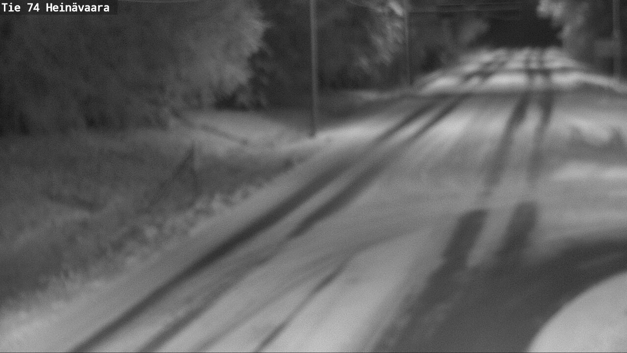 Weather Camera Image Väg 74 Åminne, Heinävaara, Joensuu, Pohjois-Karjala