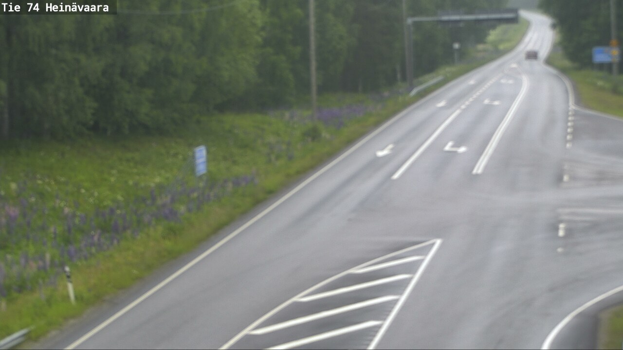 Kelikamerat Kuva Tie 74 Joensuu, Heinävaara, Joensuu, Pohjois-Karjala