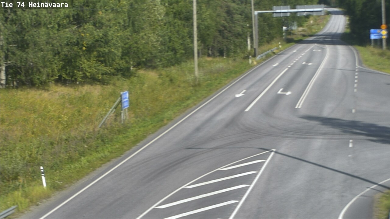 Kelikamerat Kuva Tie 74 Joensuu, Heinävaara, Joensuu, Pohjois-Karjala