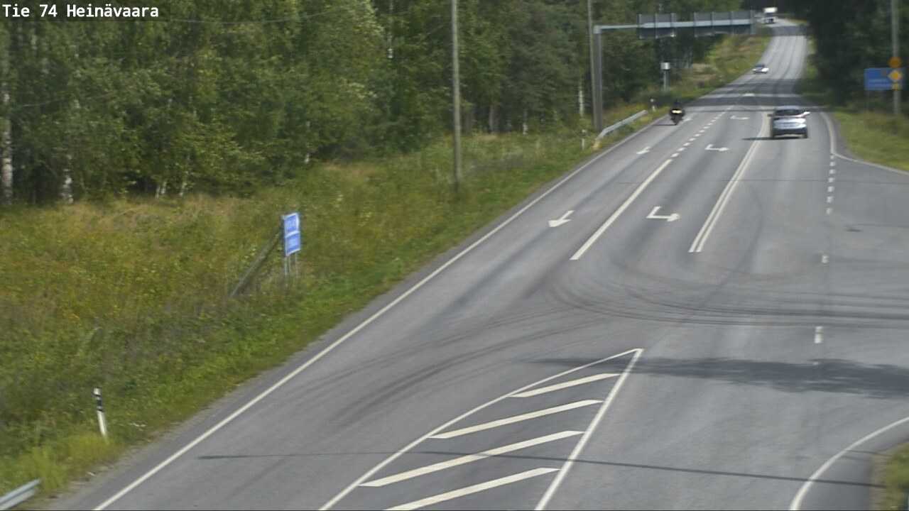 Kelikamerat Kuva Tie 74 Joensuu, Heinävaara, Joensuu, Pohjois-Karjala