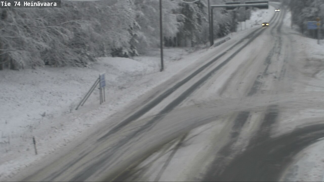 Weather Camera Image Väg 74 Åminne, Heinävaara, Joensuu, Pohjois-Karjala
