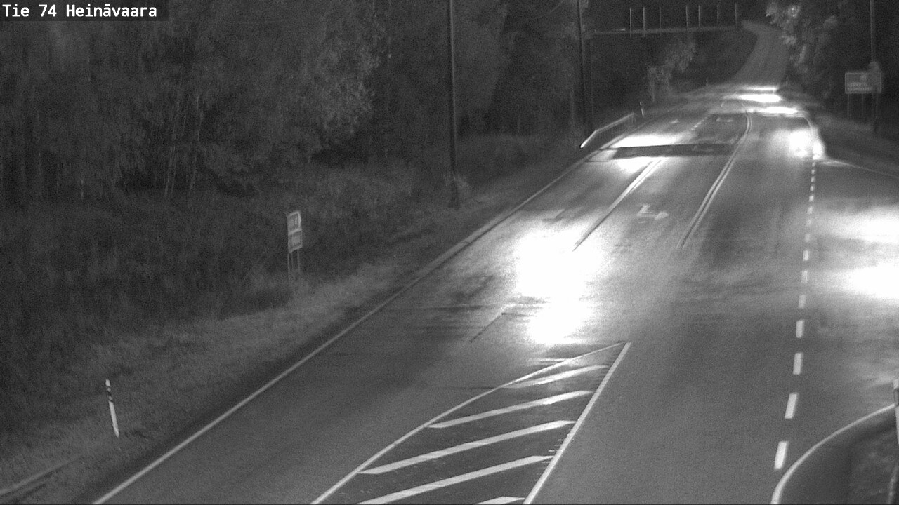Weather Camera Image Väg 74 Åminne, Heinävaara, Joensuu, Pohjois-Karjala
