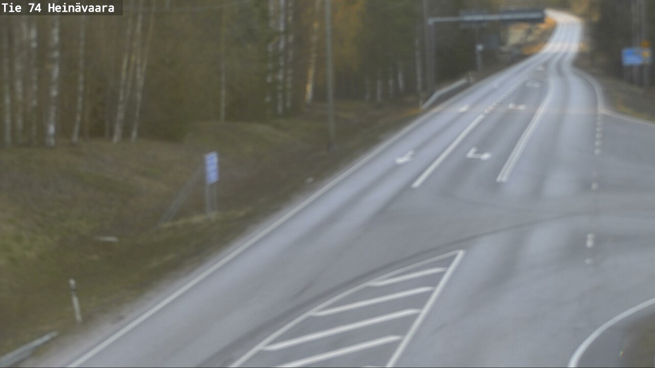 Kelikamerat Kuva Tie 74 Joensuu, Heinävaara, Joensuu, Pohjois-Karjala
