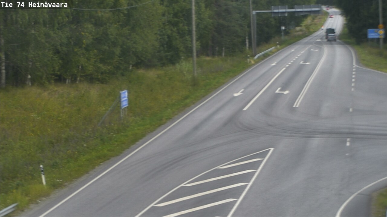 Kelikamerat Kuva Tie 74 Joensuu, Heinävaara, Joensuu, Pohjois-Karjala
