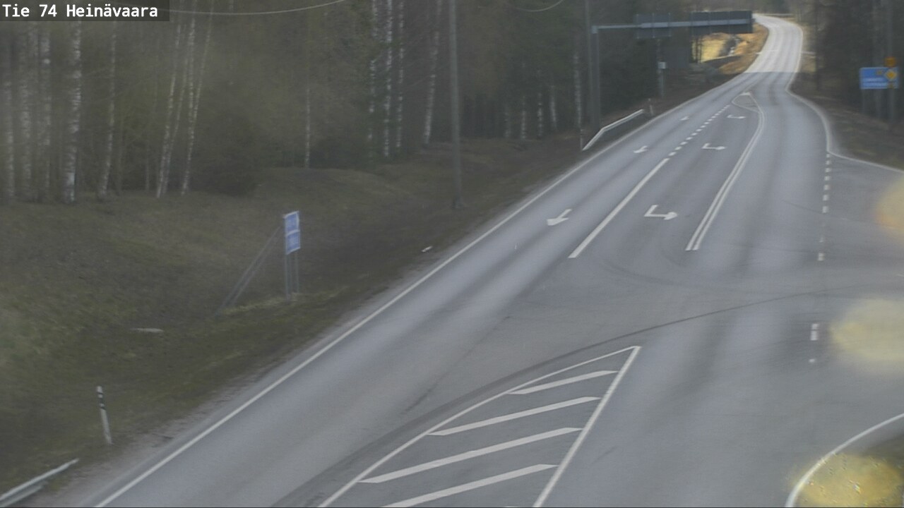 Weather Camera Image Road 74 Joensuu, Heinävaara, Joensuu, Pohjois-Karjala