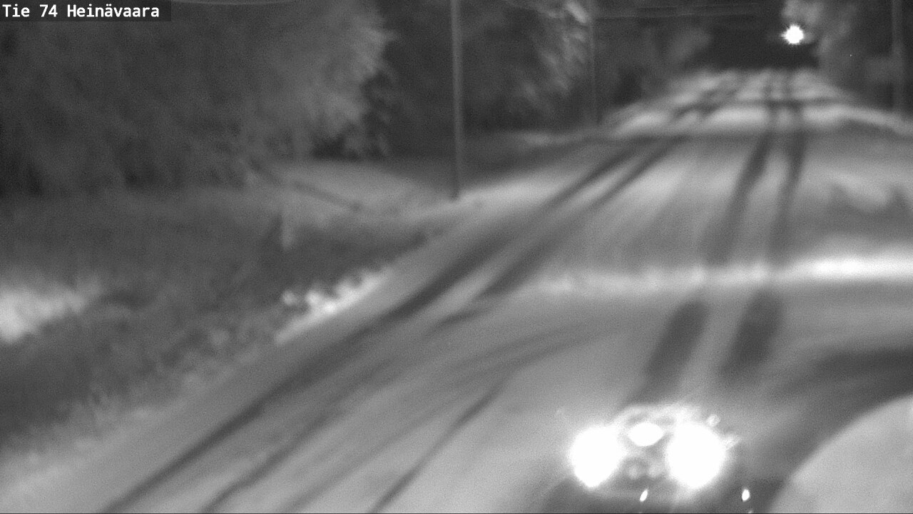 Weather Camera Image Väg 74 Åminne, Heinävaara, Joensuu, Pohjois-Karjala