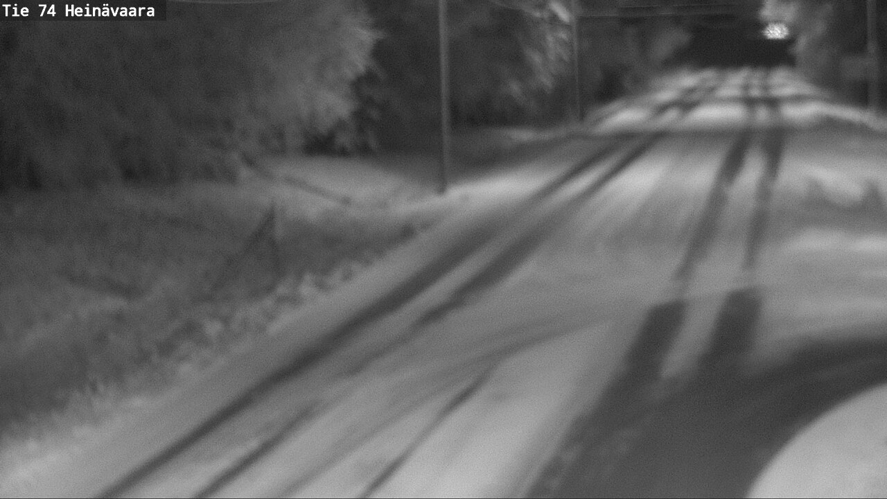 Weather Camera Image Väg 74 Åminne, Heinävaara, Joensuu, Pohjois-Karjala