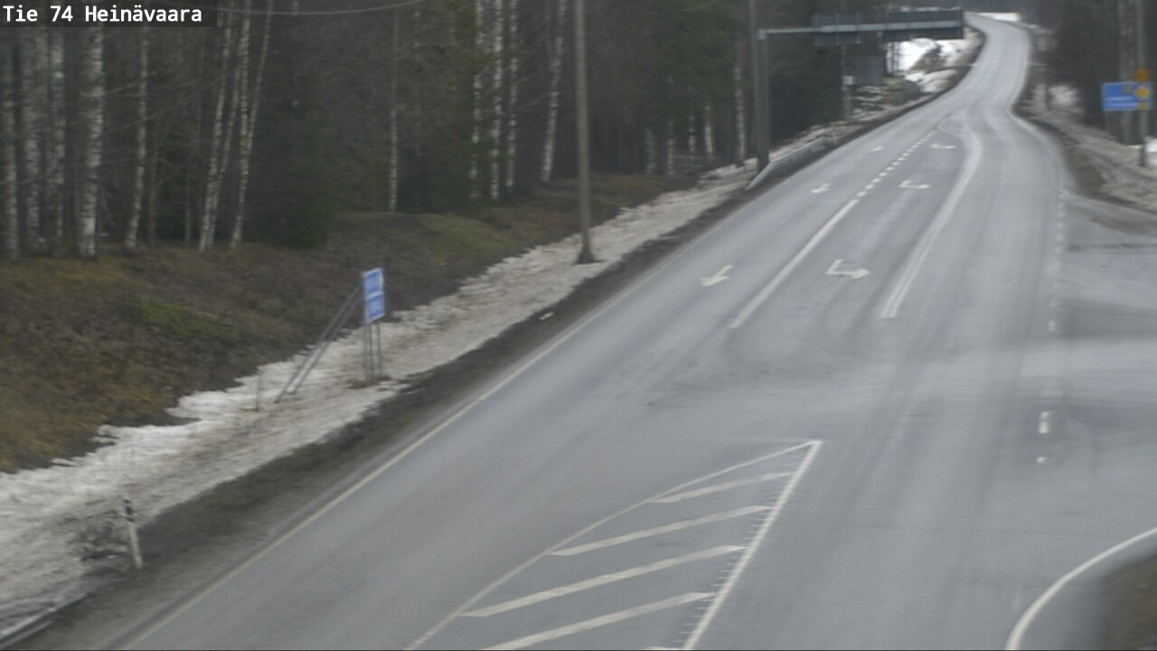 Kelikamerat Kuva Tie 74 Joensuu, Heinävaara, Joensuu, Pohjois-Karjala