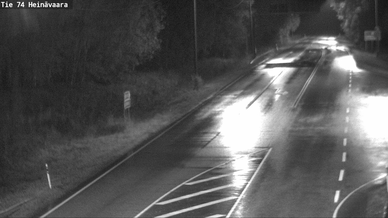 Weather Camera Image Väg 74 Åminne, Heinävaara, Joensuu, Pohjois-Karjala
