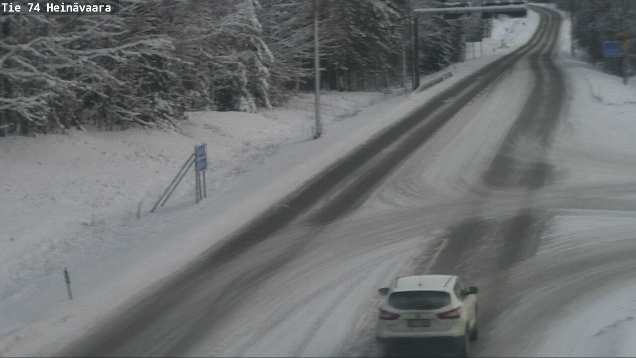 Weather Camera Image Road 74 Joensuu, Heinävaara, Joensuu, Pohjois-Karjala