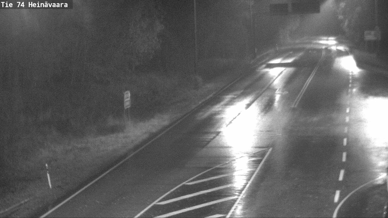 Weather Camera Image Väg 74 Åminne, Heinävaara, Joensuu, Pohjois-Karjala