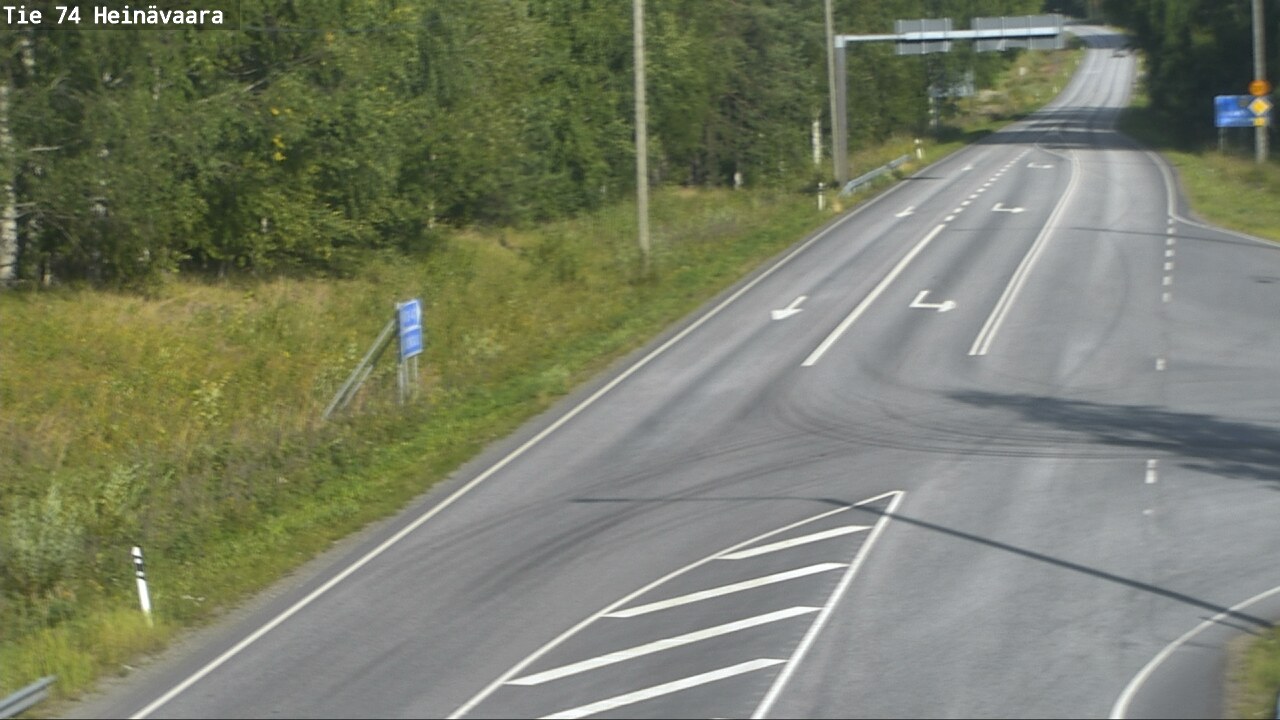 Kelikamerat Kuva Tie 74 Joensuu, Heinävaara, Joensuu, Pohjois-Karjala