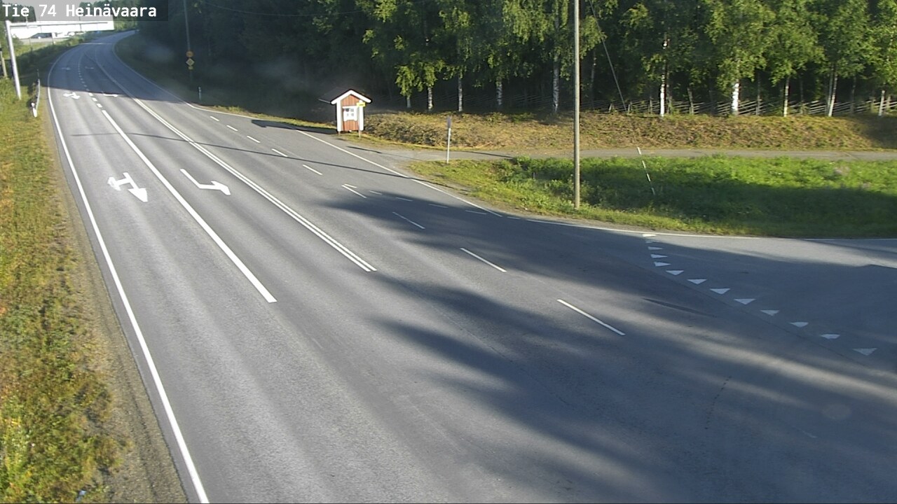 Weather Camera Image Road 74 Joensuu, Heinävaara, Joensuu, Pohjois-Karjala