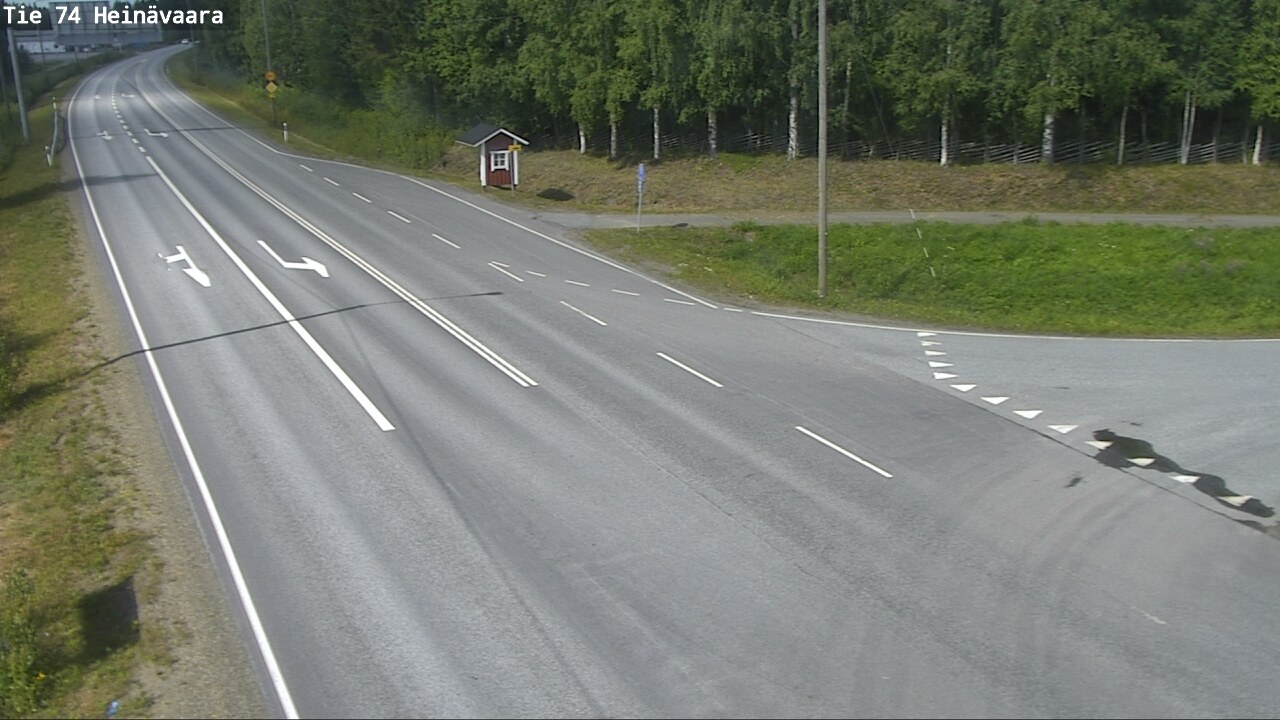 Kelikamerat Kuva Tie 74 Joensuu, Heinävaara, Joensuu, Pohjois-Karjala