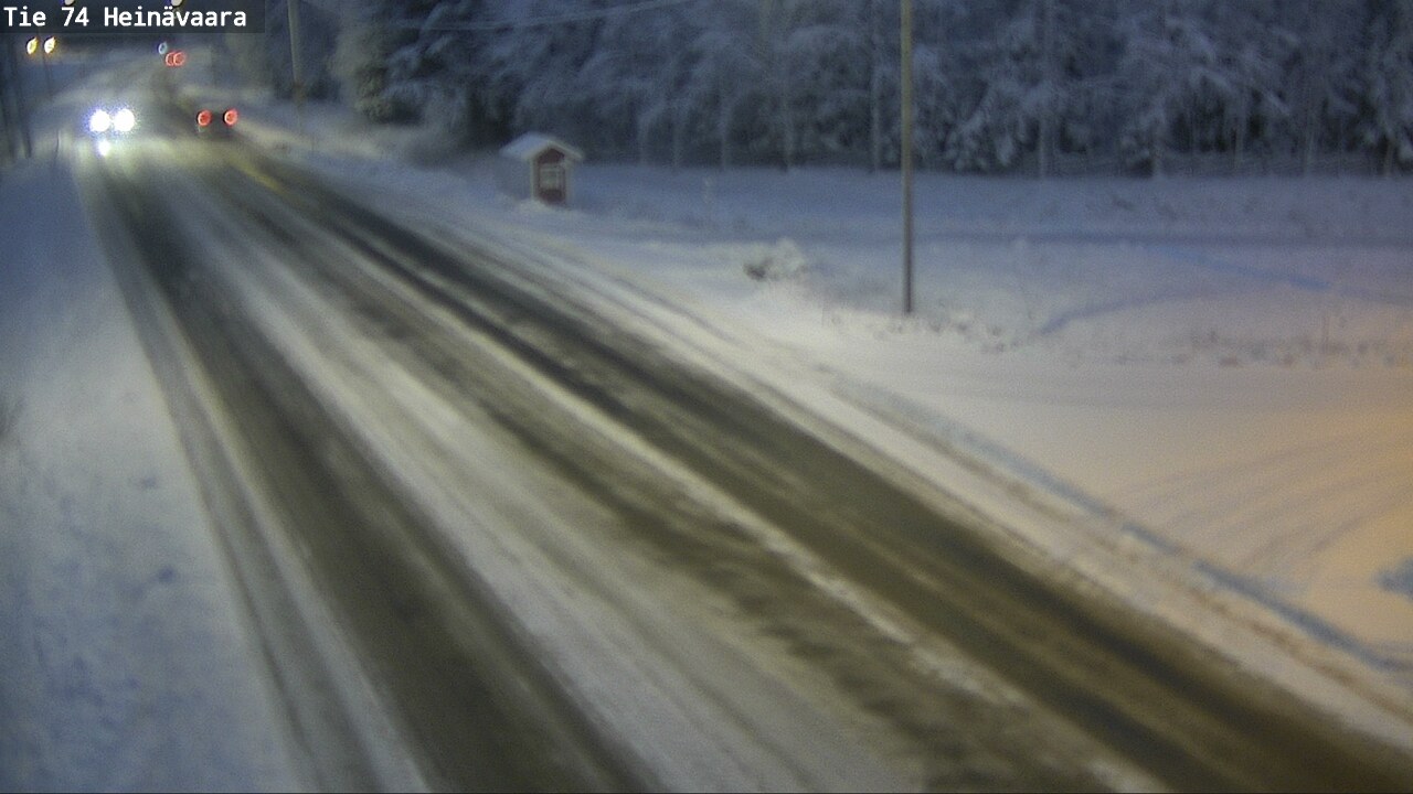 Kelikamerat Kuva Tie 74 Joensuu, Heinävaara, Joensuu, Pohjois-Karjala