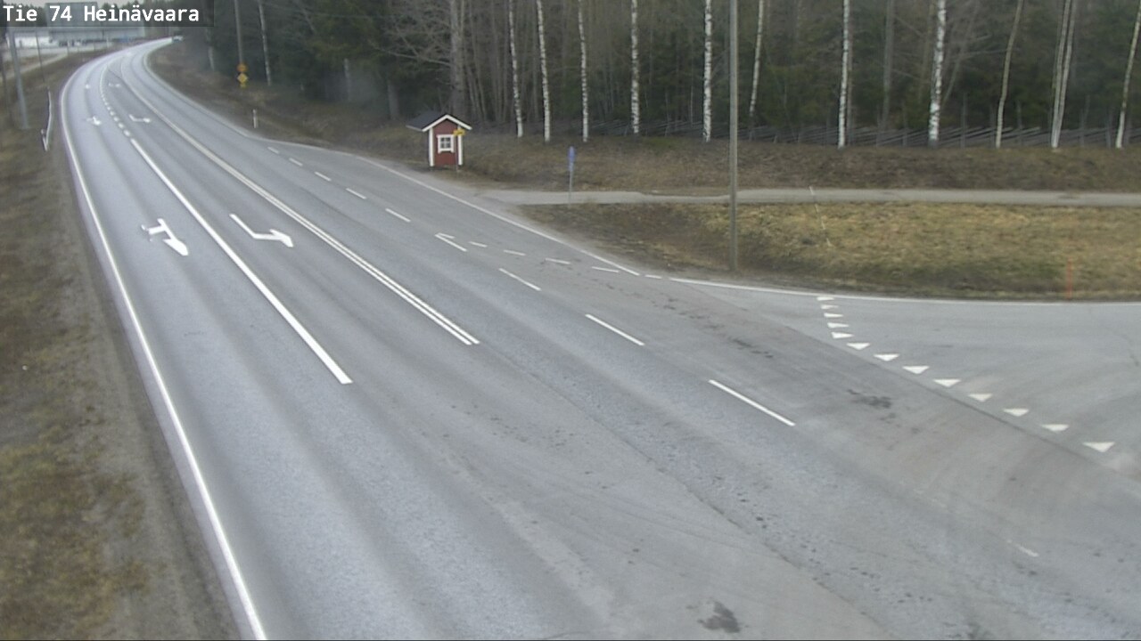 Weather Camera Image Road 74 Joensuu, Heinävaara, Joensuu, Pohjois-Karjala