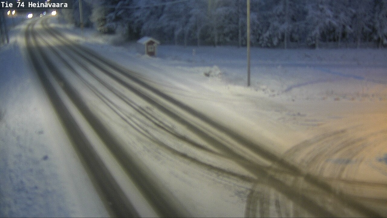 Kelikamerat Kuva Tie 74 Joensuu, Heinävaara, Joensuu, Pohjois-Karjala
