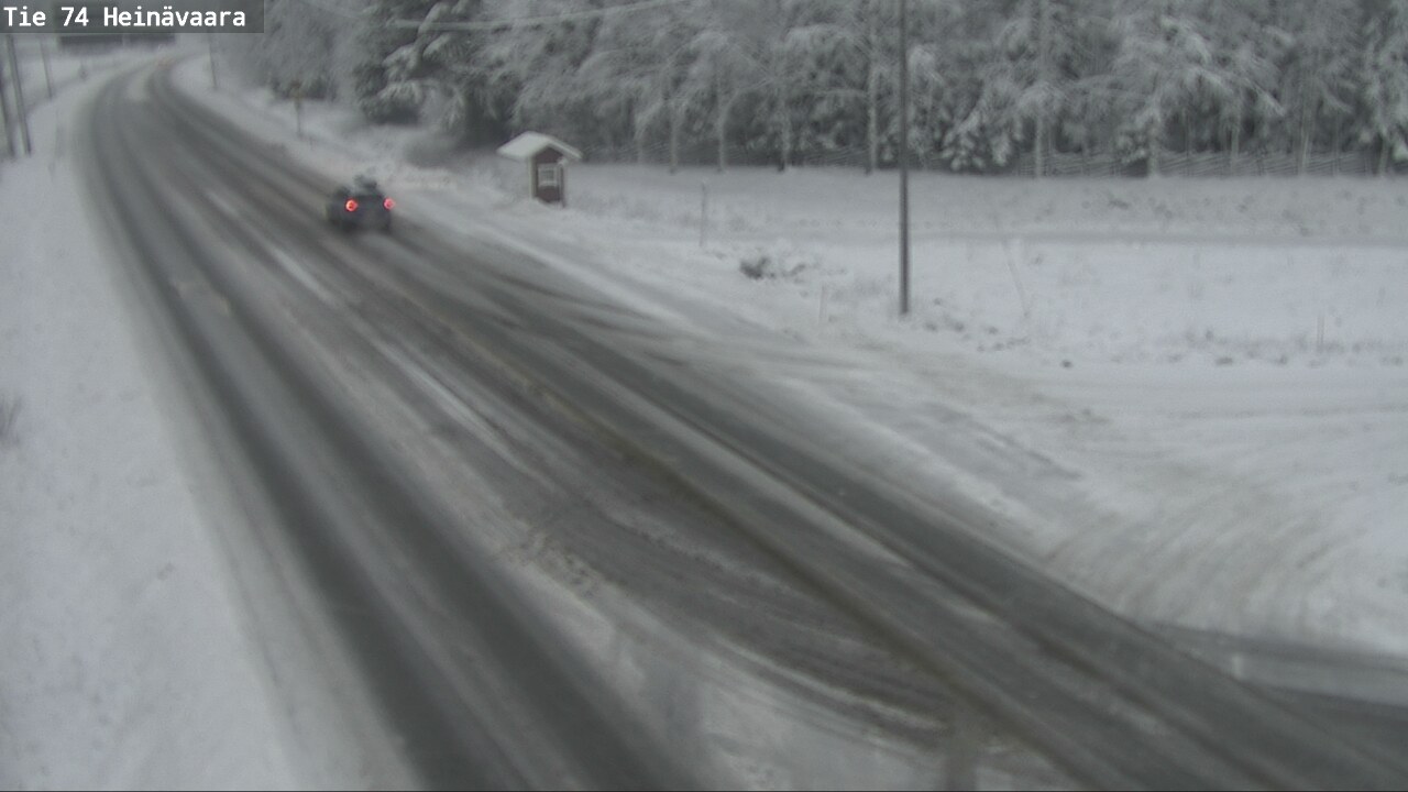 Kelikamerat Kuva Tie 74 Joensuu, Heinävaara, Joensuu, Pohjois-Karjala