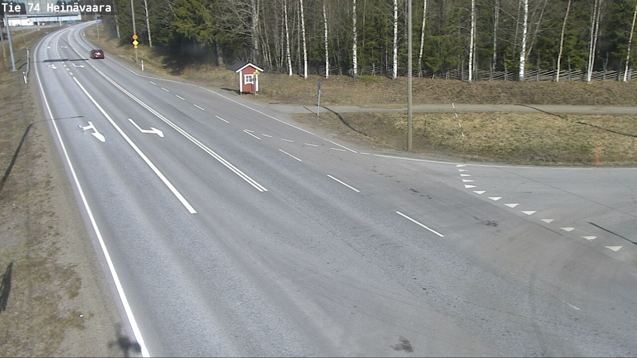 Kelikamerat Kuva Tie 74 Joensuu, Heinävaara, Joensuu, Pohjois-Karjala