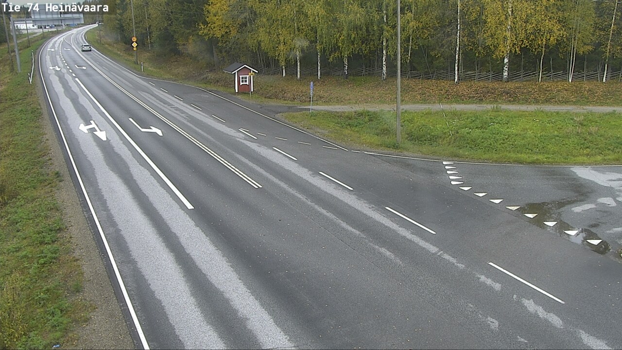 Weather Camera Image Road 74 Joensuu, Heinävaara, Joensuu, Pohjois-Karjala