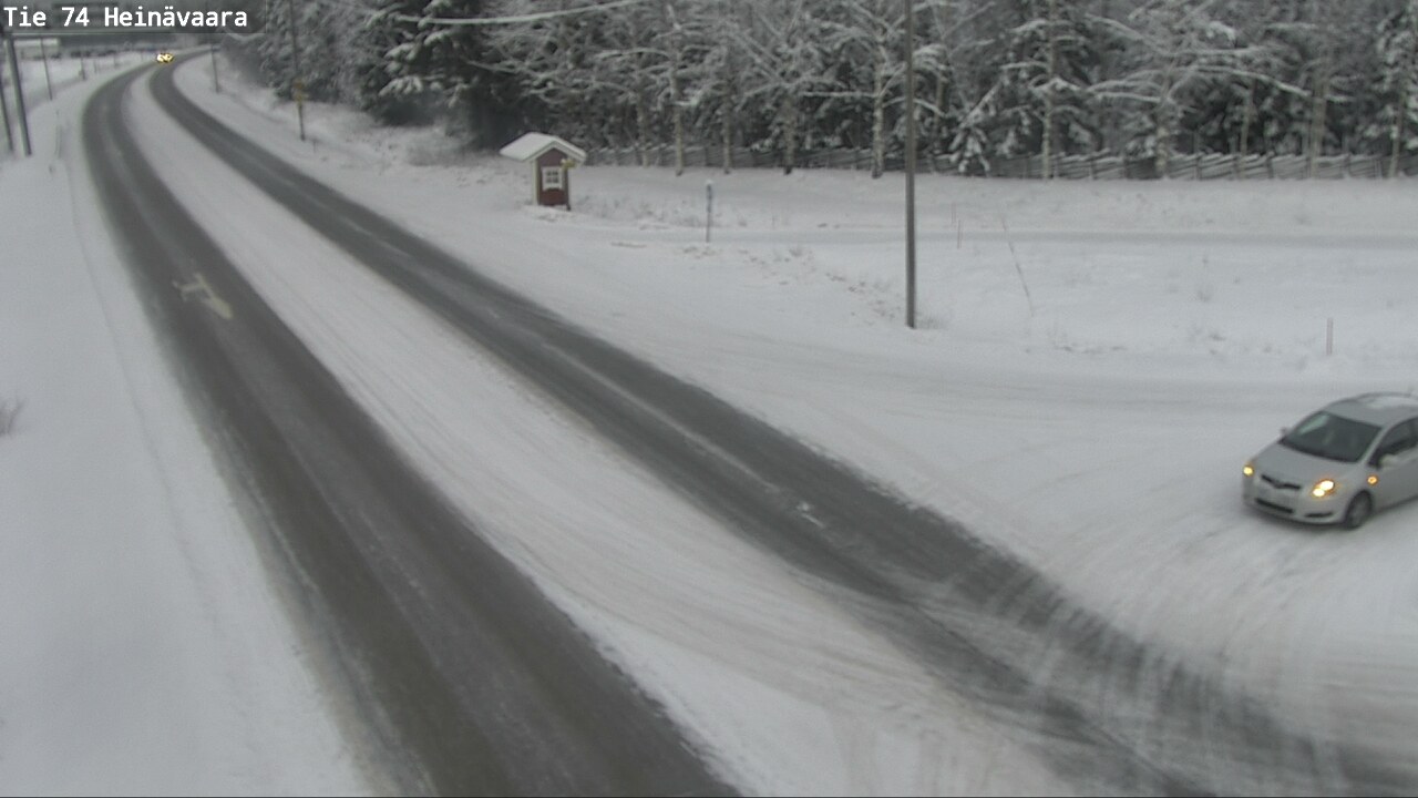 Kelikamerat Kuva Tie 74 Joensuu, Heinävaara, Joensuu, Pohjois-Karjala