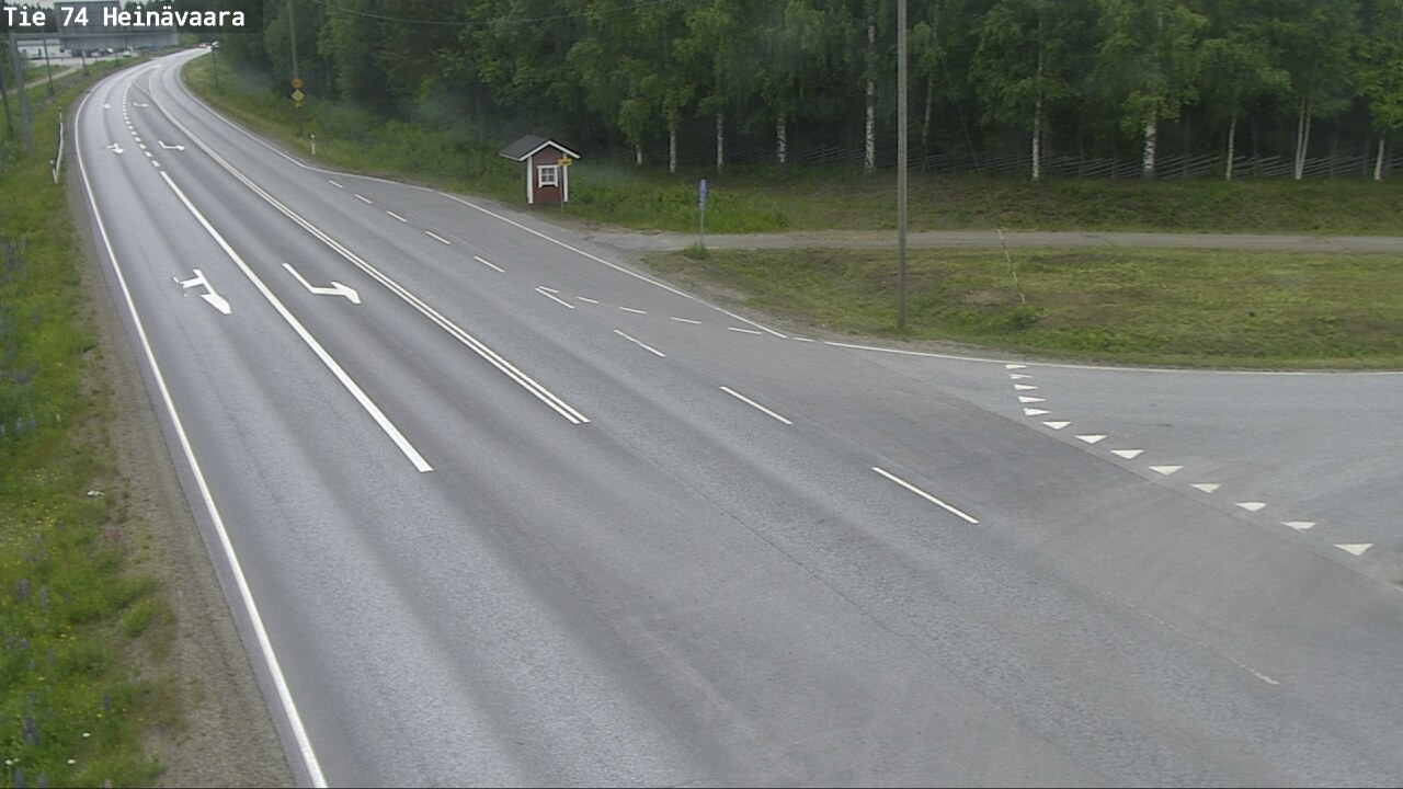 Kelikamerat Kuva Tie 74 Joensuu, Heinävaara, Joensuu, Pohjois-Karjala