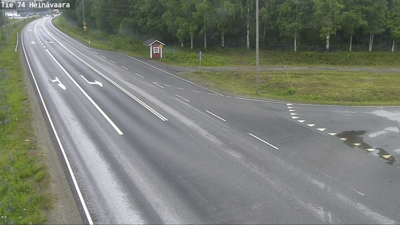 Weather Camera Image Road 74 Joensuu, Heinävaara, Joensuu, Pohjois-Karjala
