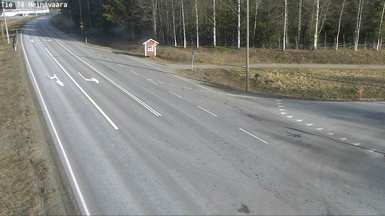 Weather Camera Image Road 74 Joensuu, Heinävaara, Joensuu, Pohjois-Karjala