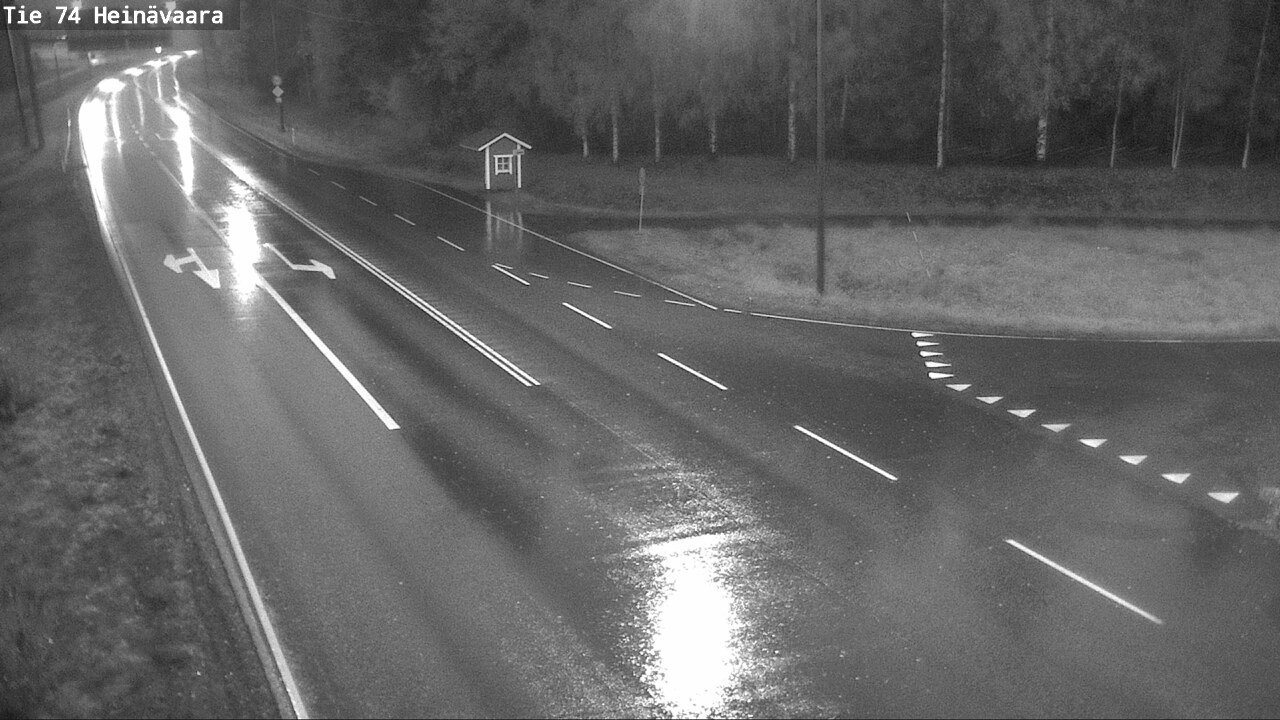 Weather Camera Image Road 74 Joensuu, Heinävaara, Joensuu, Pohjois-Karjala