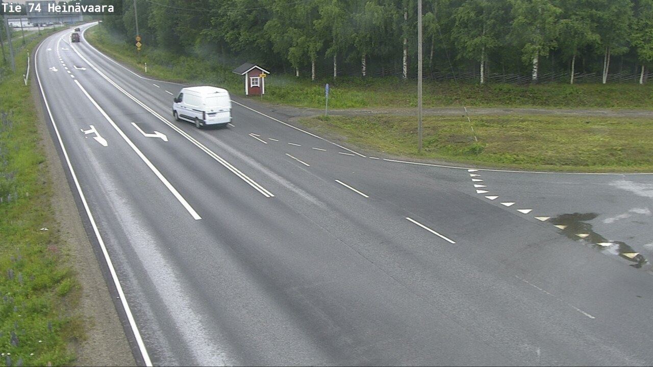 Weather Camera Image Road 74 Joensuu, Heinävaara, Joensuu, Pohjois-Karjala