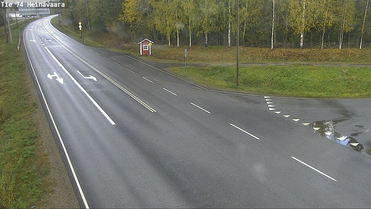 Weather Camera Image Road 74 Joensuu, Heinävaara, Joensuu, Pohjois-Karjala
