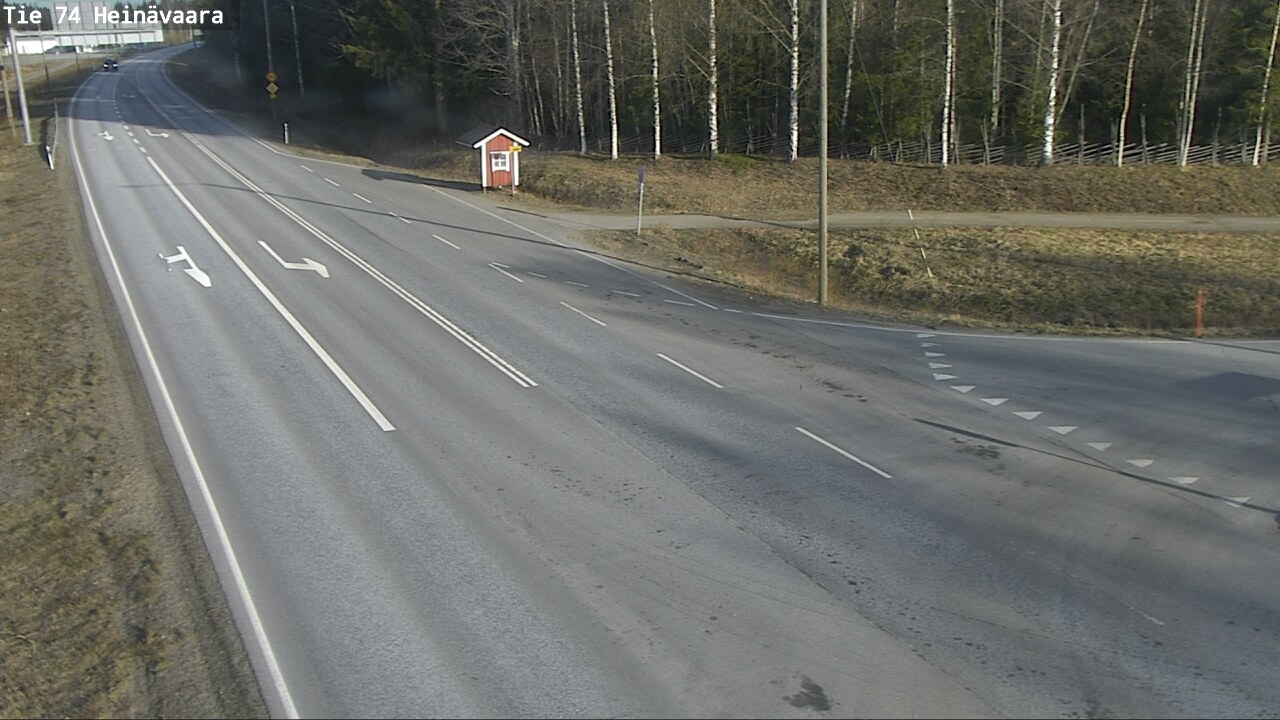 Weather Camera Image Road 74 Joensuu, Heinävaara, Joensuu, Pohjois-Karjala