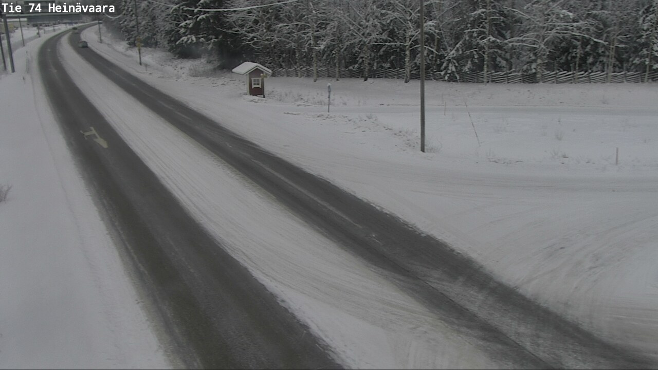 Kelikamerat Kuva Tie 74 Joensuu, Heinävaara, Joensuu, Pohjois-Karjala