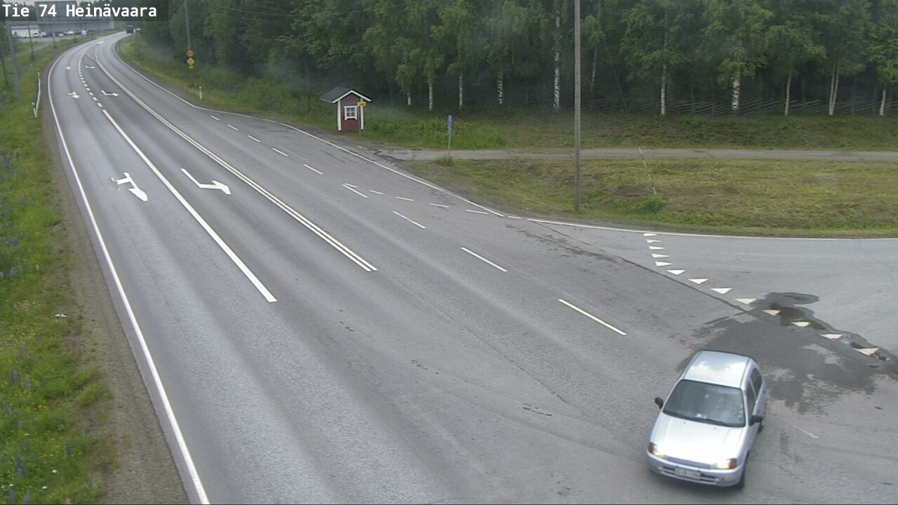 Weather Camera Image Road 74 Joensuu, Heinävaara, Joensuu, Pohjois-Karjala