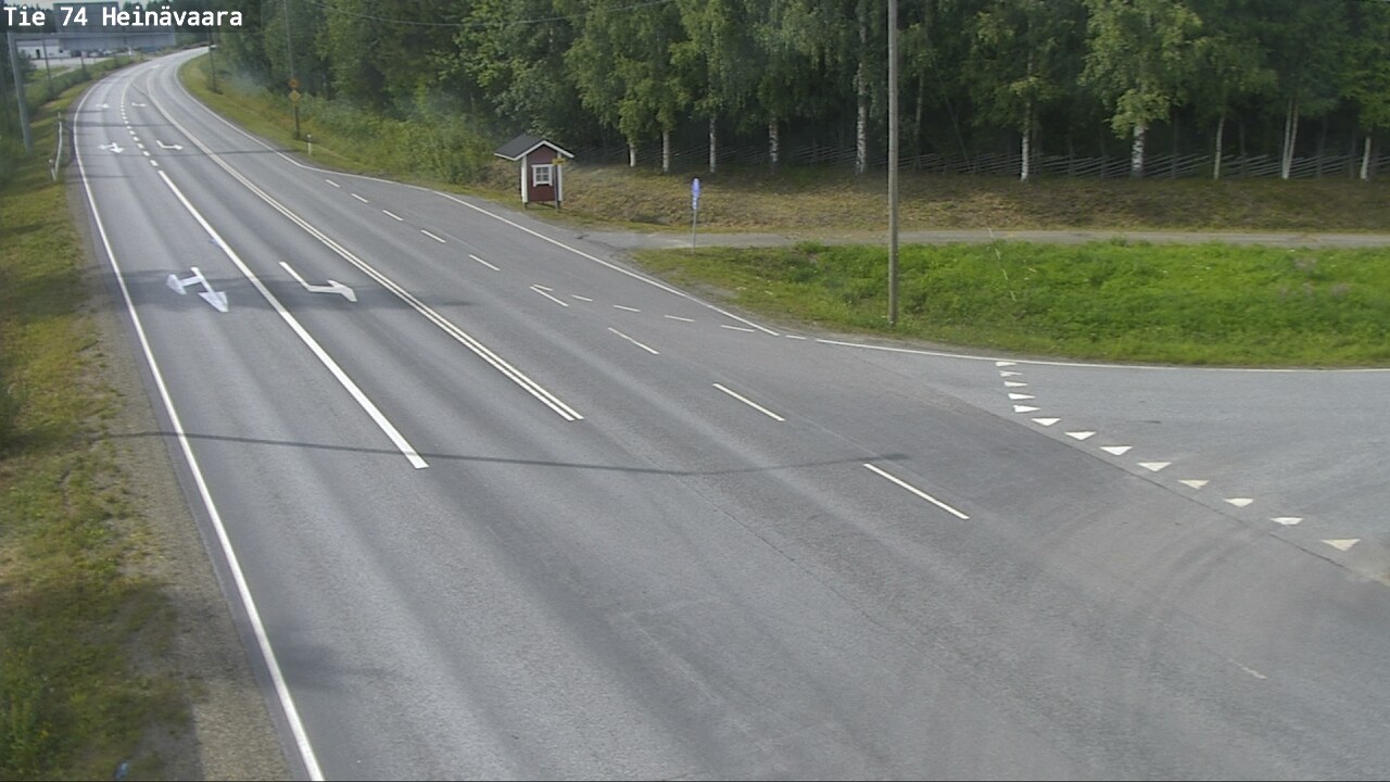 Kelikamerat Kuva Tie 74 Joensuu, Heinävaara, Joensuu, Pohjois-Karjala
