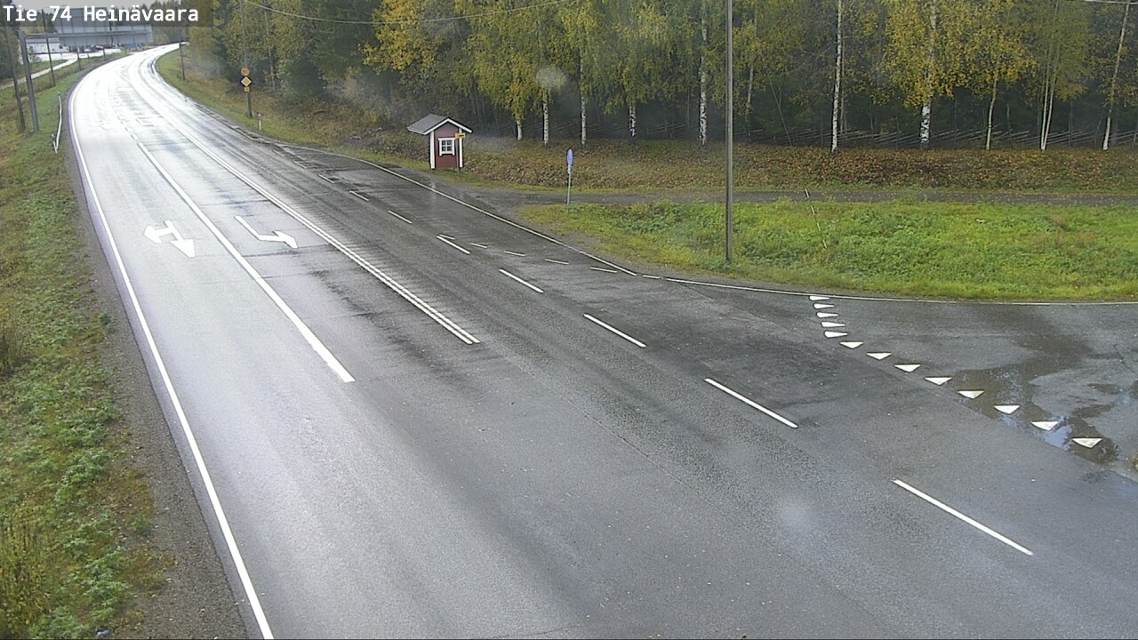 Weather Camera Image Road 74 Joensuu, Heinävaara, Joensuu, Pohjois-Karjala